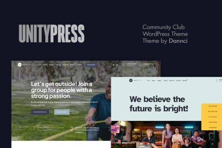 UnityPress – Community Club WordPress Theme