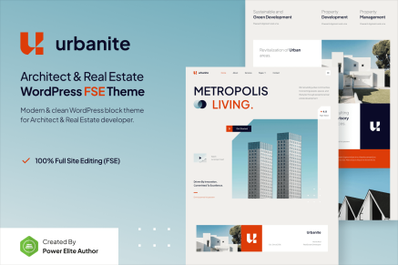 Urbanite – Architect & Real Estate WordPress Theme
