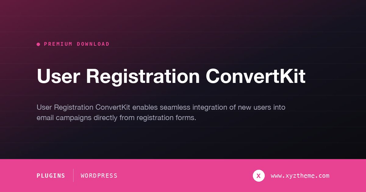 User Registration ConvertKit