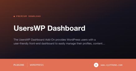 UsersWP Dashboard