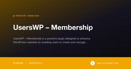 UsersWP – Membership