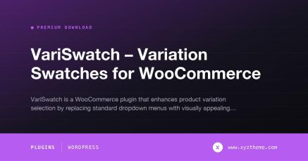 VariSwatch – Variation Swatches for WooCommerce