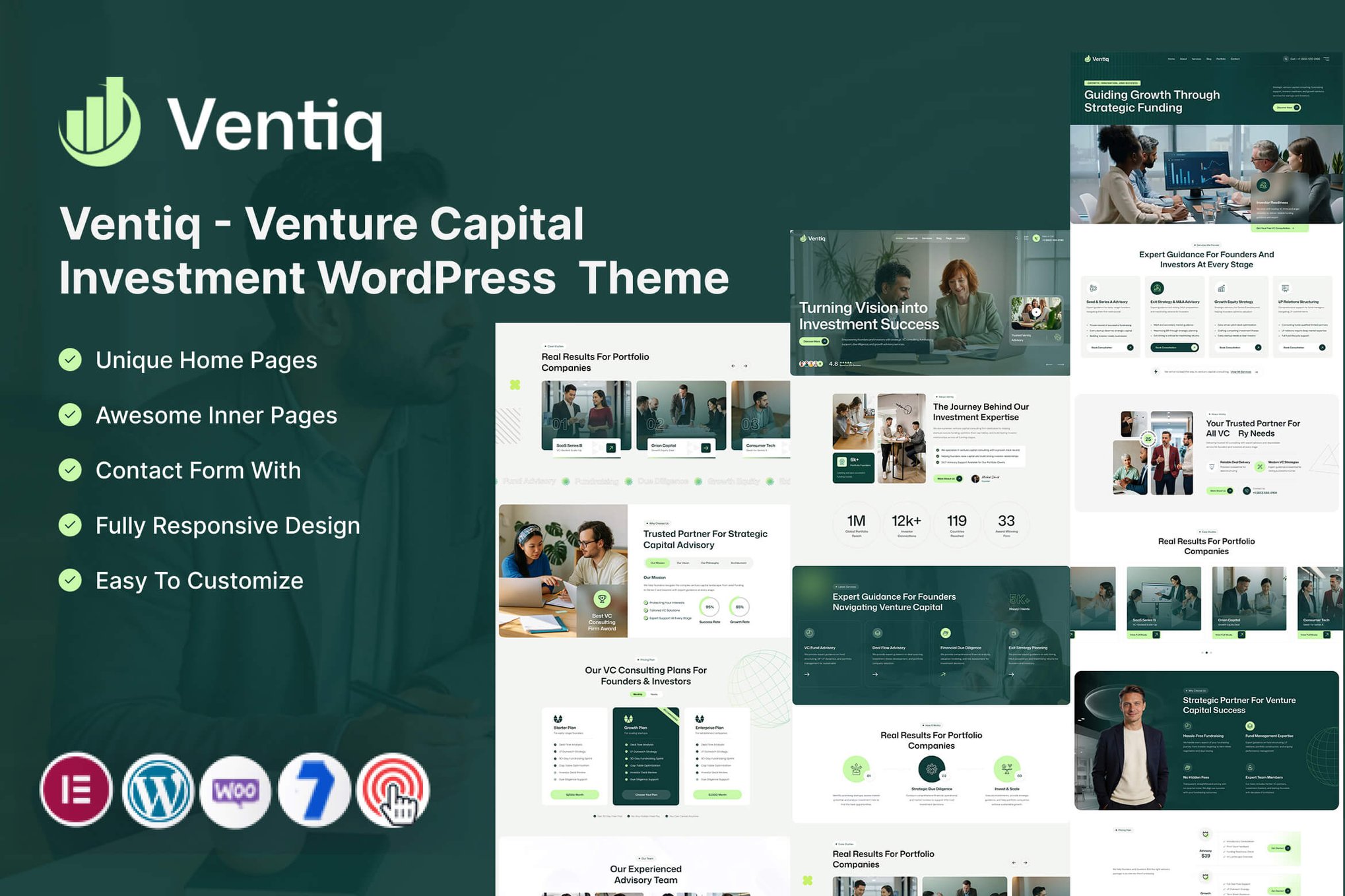 Ventiq – Capital & Investment WordPress Theme