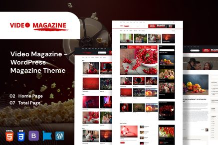 Video Magazine – WordPress Magazine Theme