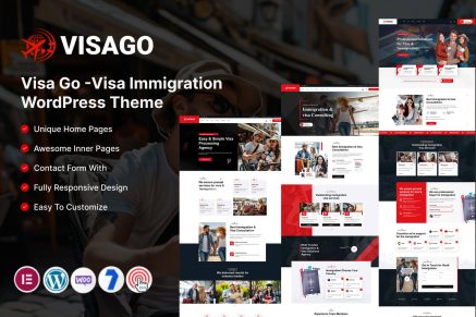 Visa Go – Visa Immigration WordPress