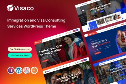 Visaco – Immigration & Visa Consulting WP Theme