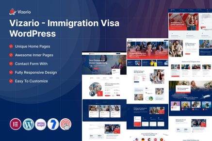 Vizario – Immigration Visa WordPress