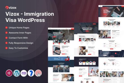 Vizox – Immigration Visa WordPress