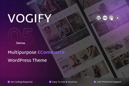 Vogify – Fashion Clothing Shop Theme