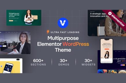 Vonix – Multi-purpose Elementor WordPress Theme