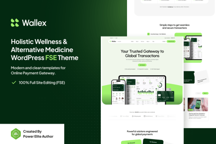 Wallex – Online Payment Gateway WordPress Theme