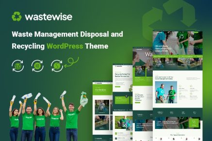 Wastewise – Waste Management WordPress Themeh