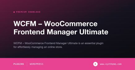 WCFM – WooCommerce Frontend Manager Ultimate