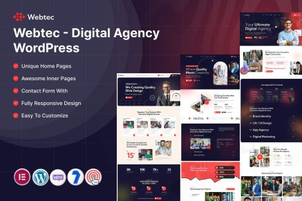 Webtec – Digital Agency WordPress