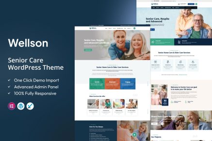 Wellson – Senior Care and Medical WordPress Theme