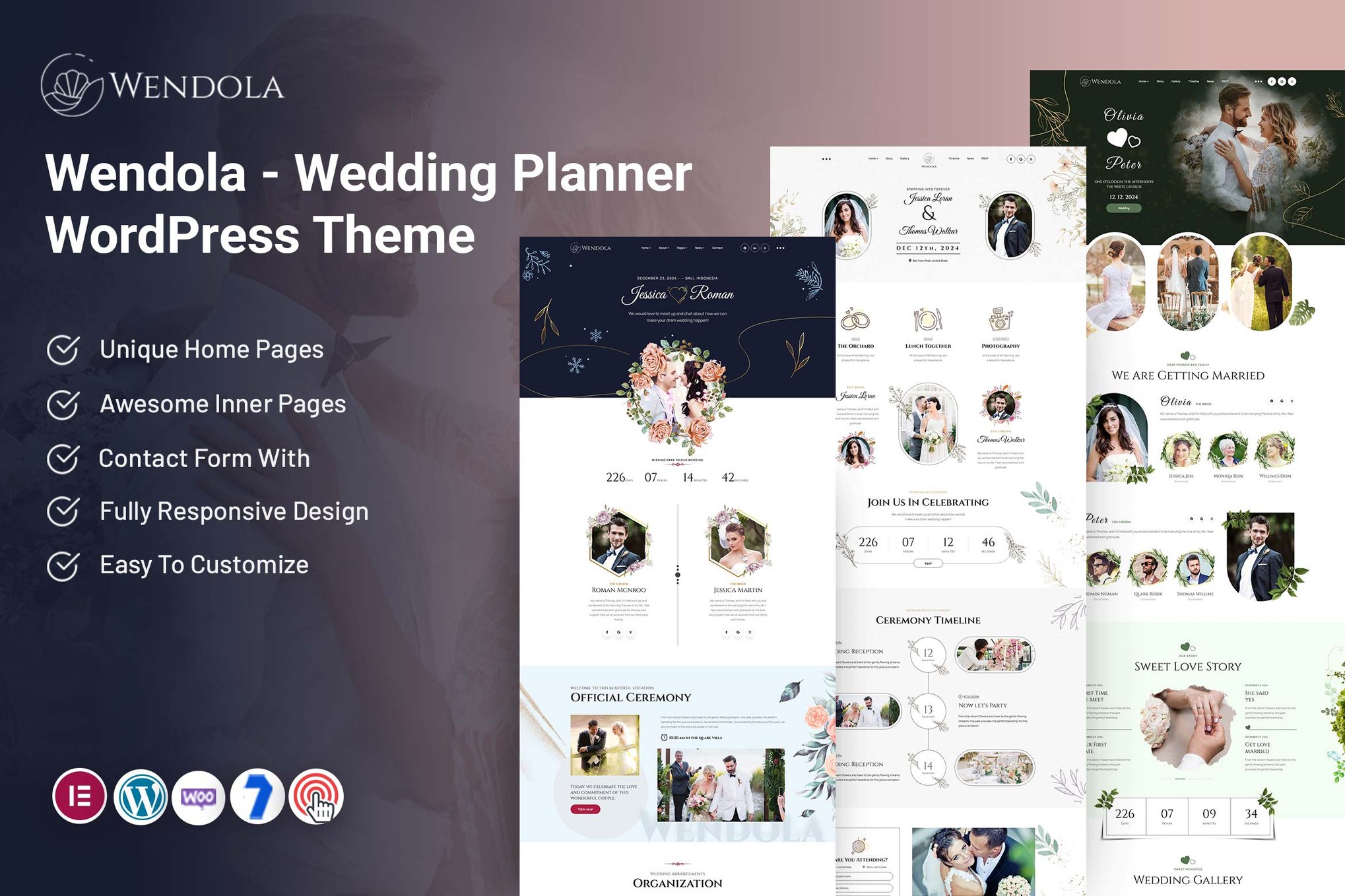 Wendola – Wedding WordPress Theme