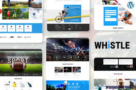 Whistle – Sports Club WordPress