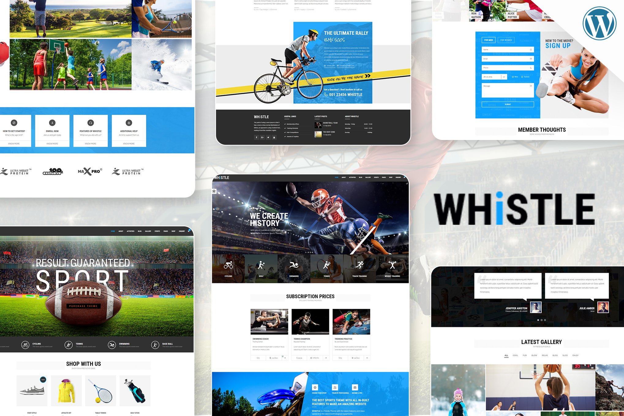 Whistle – Sports Club WordPress