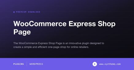 WooCommerce Express Shop Page