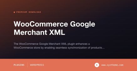WooCommerce Google Merchant XML