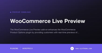 WooCommerce Live Preview