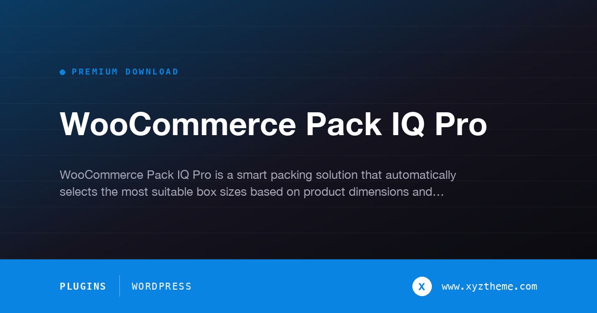 WooCommerce Pack IQ Pro
