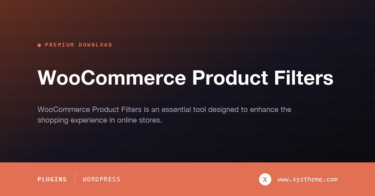 WooCommerce Product Filters