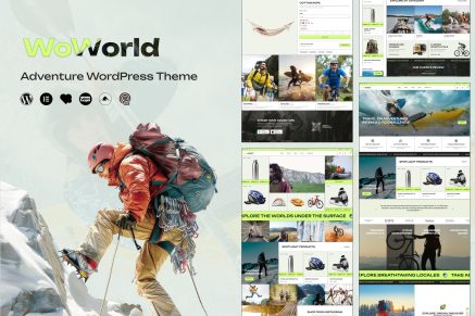 Woworld – Hiking & Adventure WordPress Theme