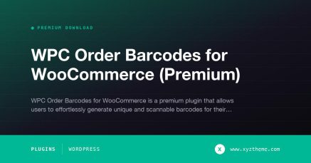 WPC Order Barcodes for WooCommerce (Premium)
