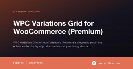 WPC Variations Grid for WooCommerce (Premium)
