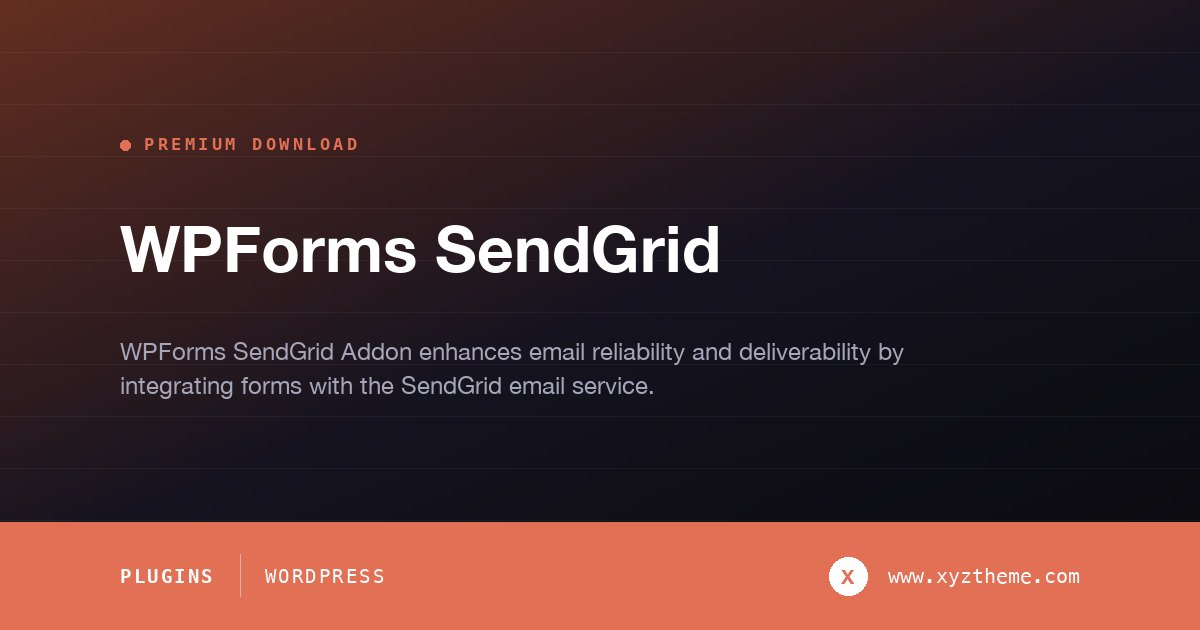 WPForms SendGrid