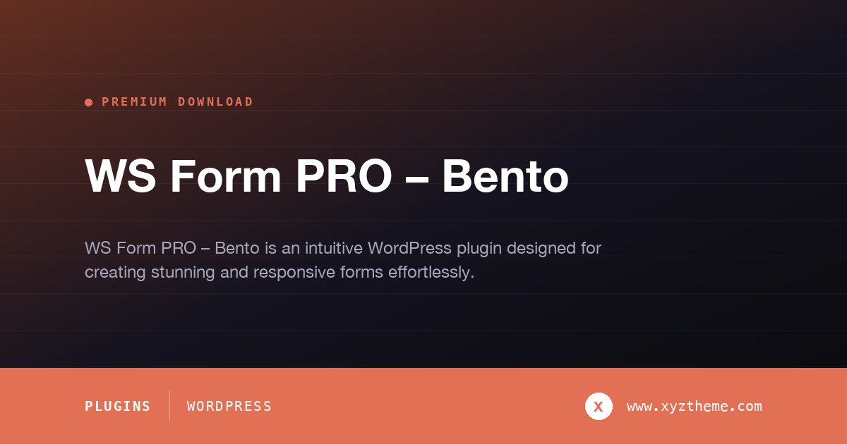 WS Form PRO – Bento