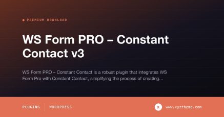 WS Form PRO – Constant Contact v3