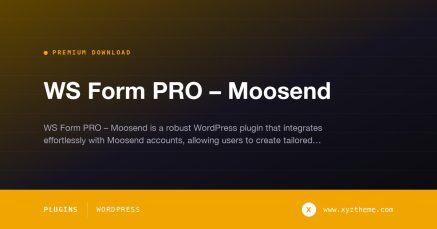 WS Form PRO – Moosend