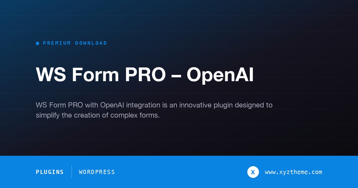 WS Form PRO – OpenAI