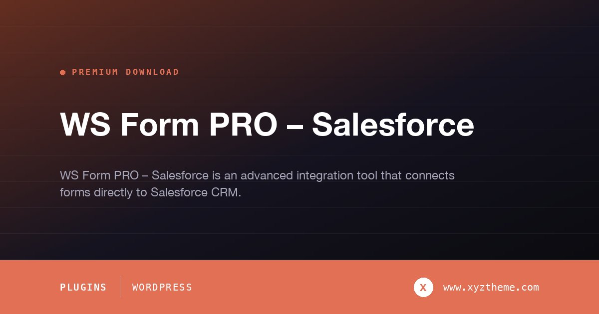 WS Form PRO – Salesforce