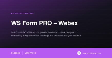 WS Form PRO – Webex