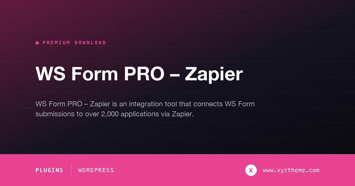 WS Form PRO – Zapier