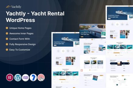 Yachtly – Yacht Rental WordPress