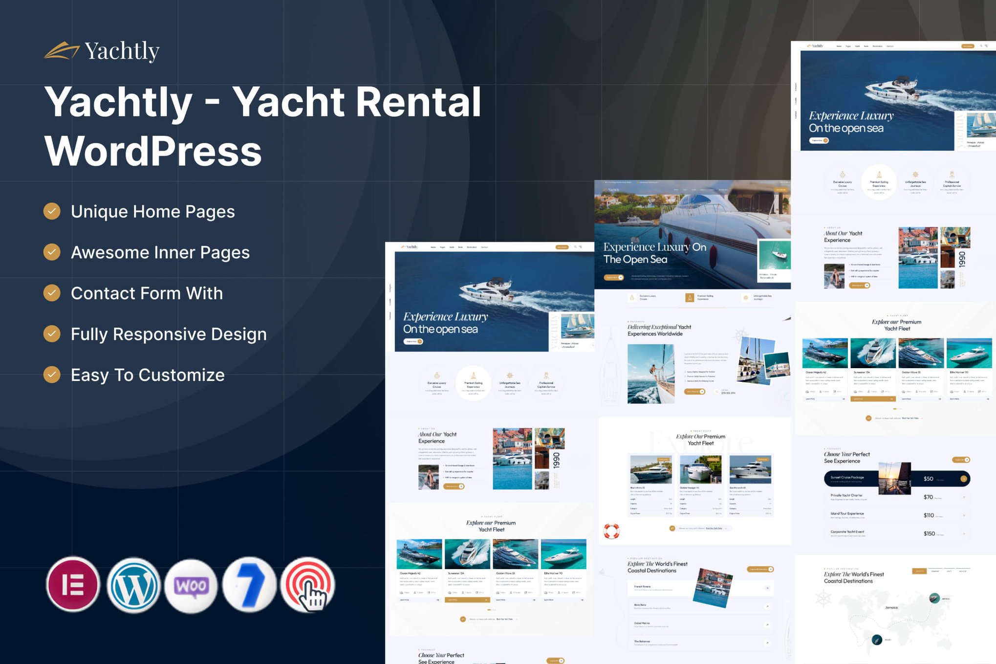Yachtly – Yacht Rental WordPress