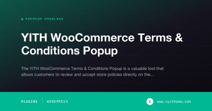 YITH WooCommerce Terms & Conditions Popup