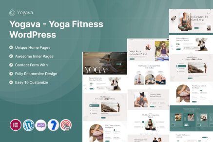 Yogava – Yoga Fitness WordPress