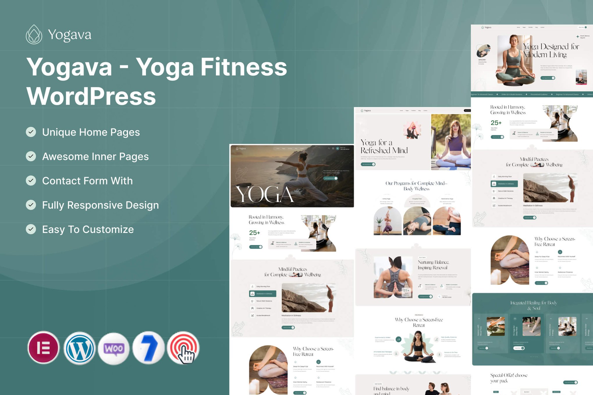 Yogava – Yoga Fitness WordPress