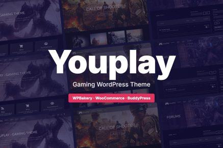 Youplay – Gaming WordPress Theme