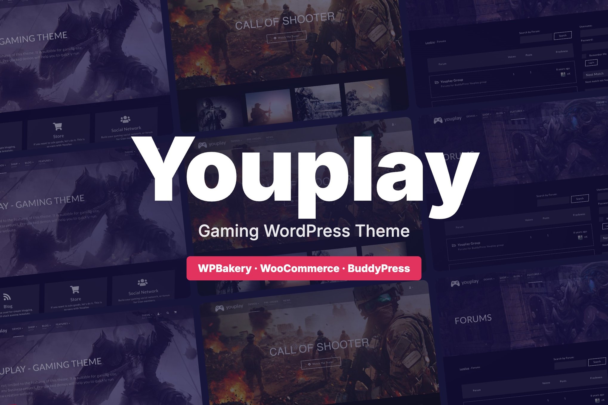 Youplay – Gaming WordPress Theme