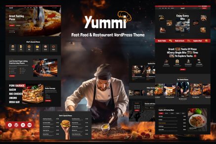 Yummi – Restaurant WordPress Theme