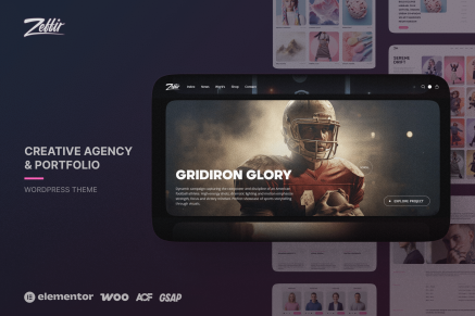 Zeffir – Creative Agency and Portfolio Theme