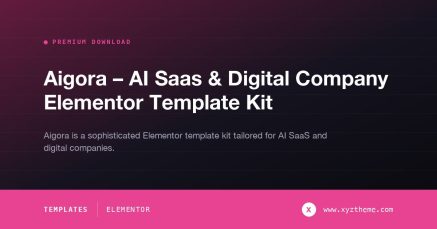 Aigora – AI Saas & Digital Company Elementor Template Kit