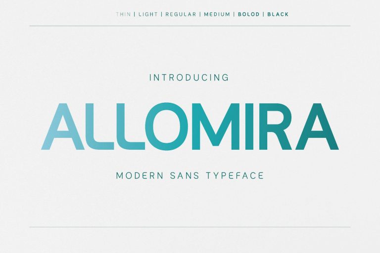 Allomira – Professional Modern Sans