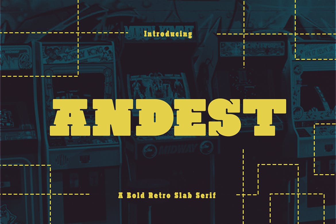 Andest – Retro Bold Slab Serif
